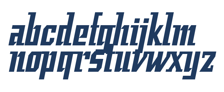 Fatman Bold Lowercase