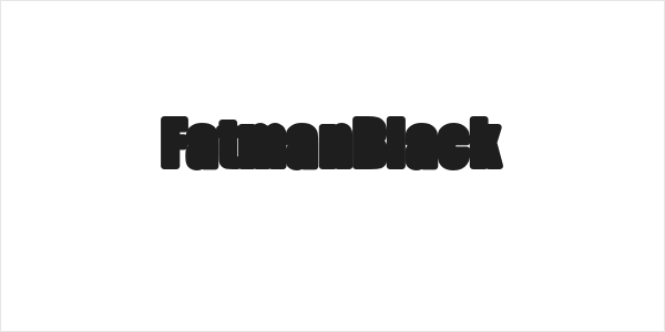 FatmanBlack Logo