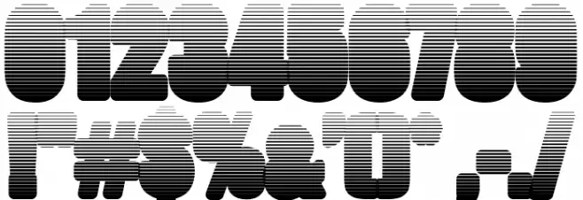 FatmanLight Font OTHER CHARS