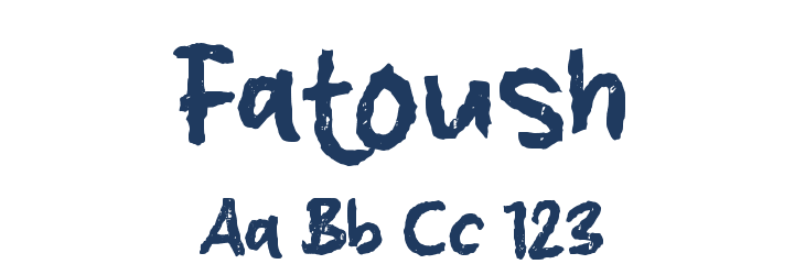 Fatoush Font Preview
