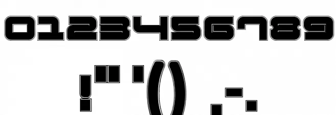 FatsansContur Font OTHER CHARS