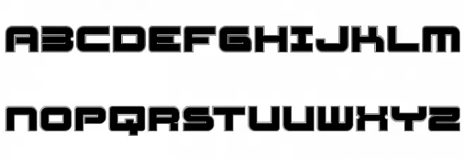 FatsansContur Fonte MAIÚSCULAS