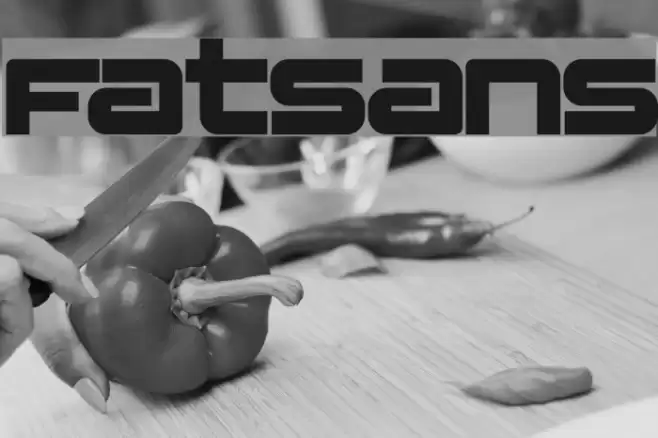 Fatsans Polices examples