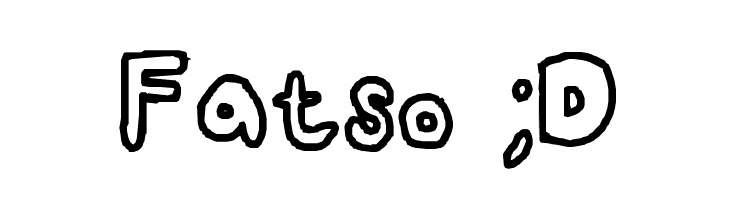 Fatso ;D  Frei Schriftart Herunterladen