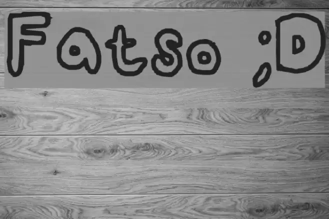 Fatso ;D Font examples