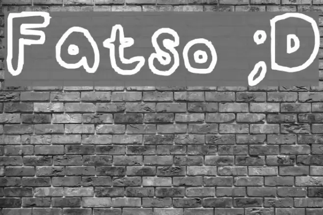 Fatso ;D Font examples