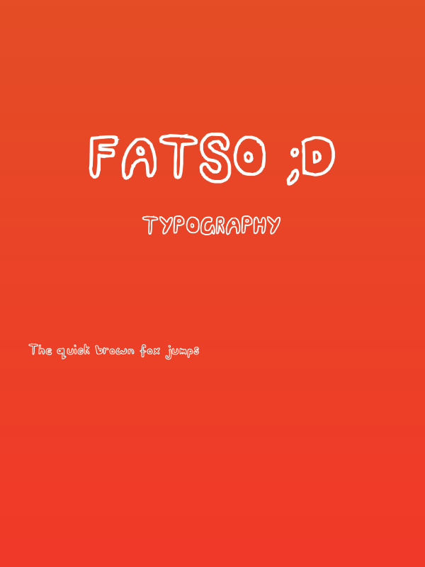 Fatso ;D Poster