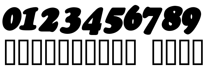 Fatso Italic CS Font OTHER CHARS