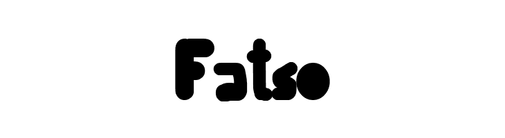 Fatso Шрифта