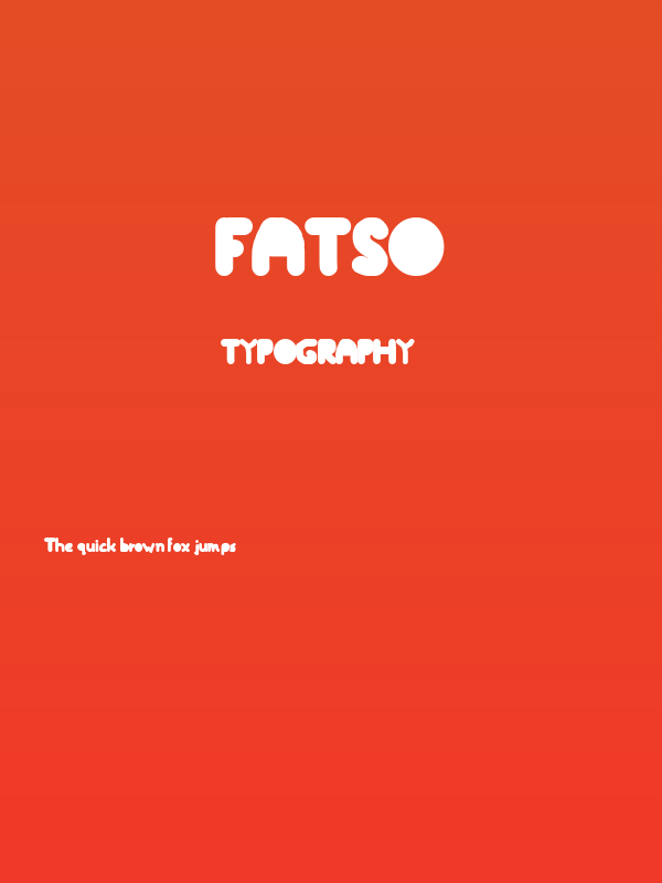 Fatso Poster