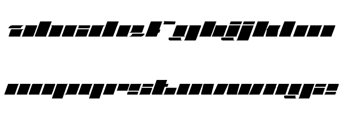 Fatt Regular Font LOWERCASE