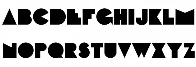 FattiPattiFLF-Bold フォント 大文字