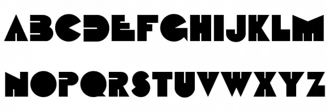 FattiPattiFLF Font UPPERCASE
