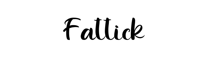 Fattick  नि: शुल्क फ़ॉन्ट्स डाउनलोड