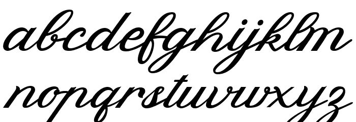 Fattoll Free Font LOWERCASE