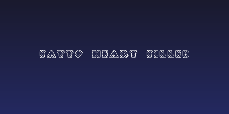 Fatty Heart Filled Social Header