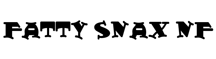 Fatty Snax NF  font caratteri gratis