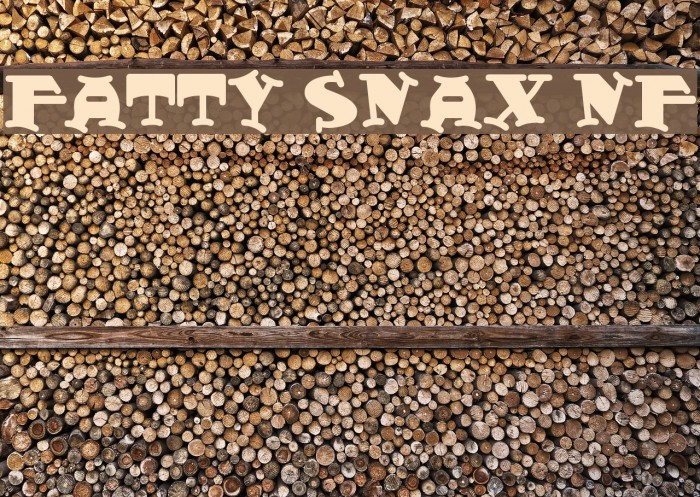 Fatty Snax NF Font examples
