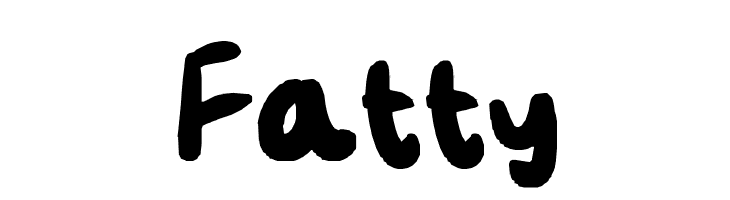 Fatty  Fuentes Gratis Descargar