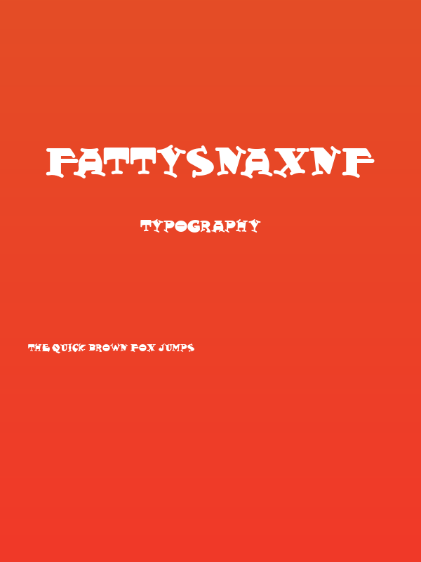 FattySnaxNF Poster
