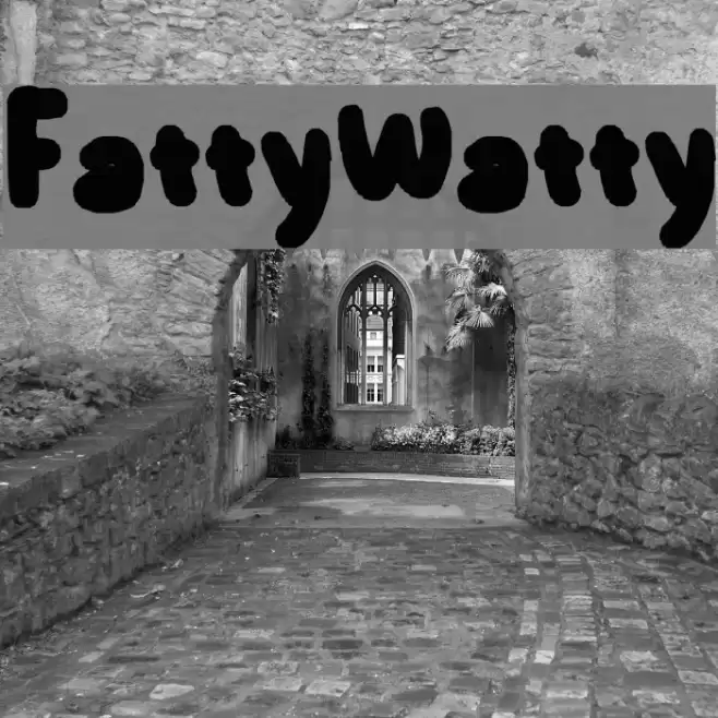 FattyWatty Font examples