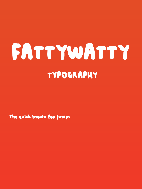 FattyWatty Poster