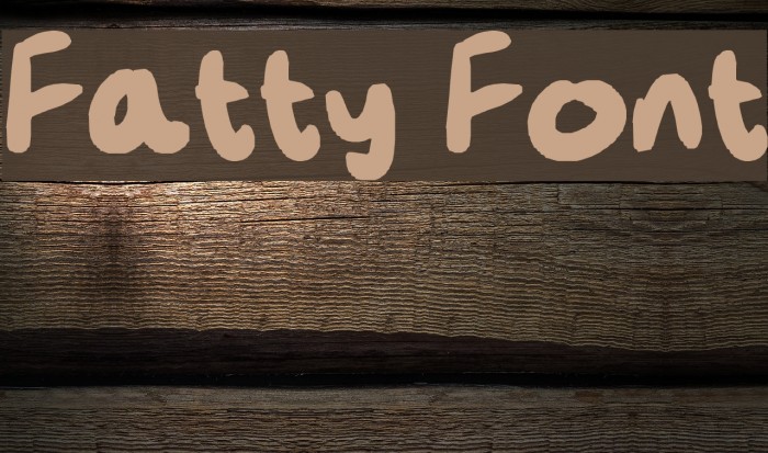 Fatty Font examples