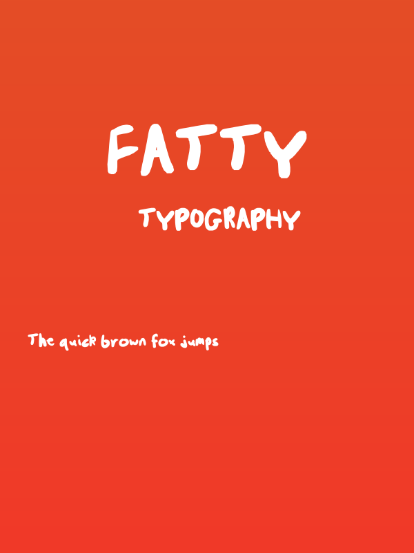 Fatty Poster