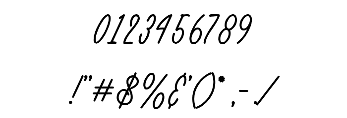 Fatya Font OTHER CHARS