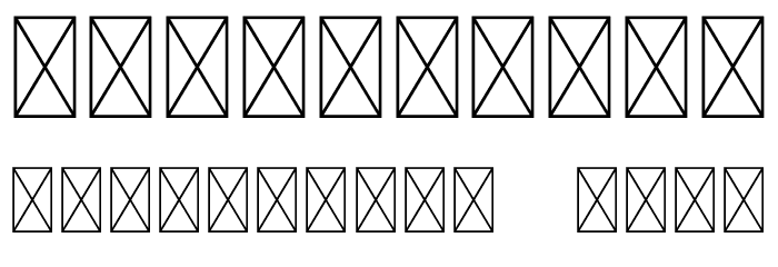 Fatye - Demo Version Font OTHER CHARS