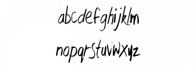 FaultLineDT Font LOWERCASE