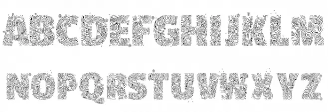 Faun Schriftart Groß