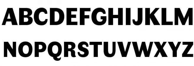 Faune Black Schriftart Groß