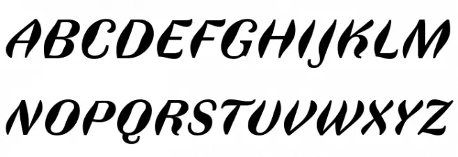 Faune BoldItalic Шрифта ВЕРХНИЙ