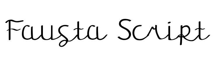 Fausta Script  Descarca Fonturi Gratis