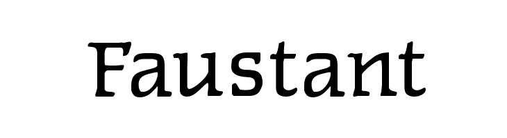 Faustant  Frei Schriftart Herunterladen