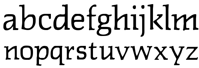 Faustant Font LOWERCASE