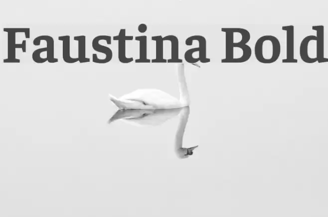 Faustina Bold examples