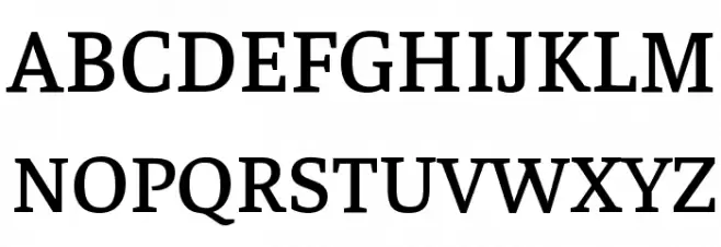 Faustina Medium Шрифта ВЕРХНИЙ