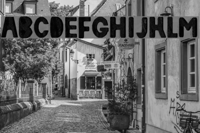 Faust(press) Font examples