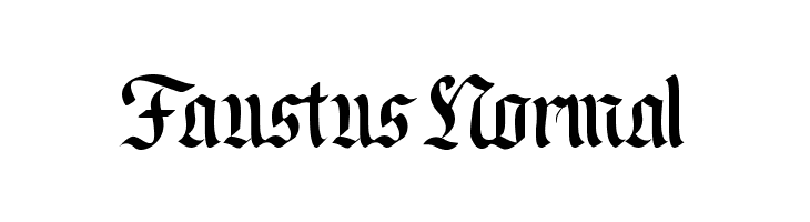 Faustus Normal  لخطوط تنزيل