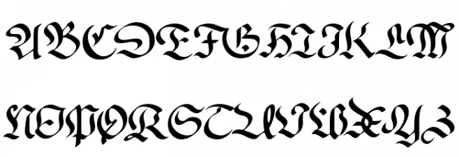 Faustus Normal Шрифта ВЕРХНИЙ