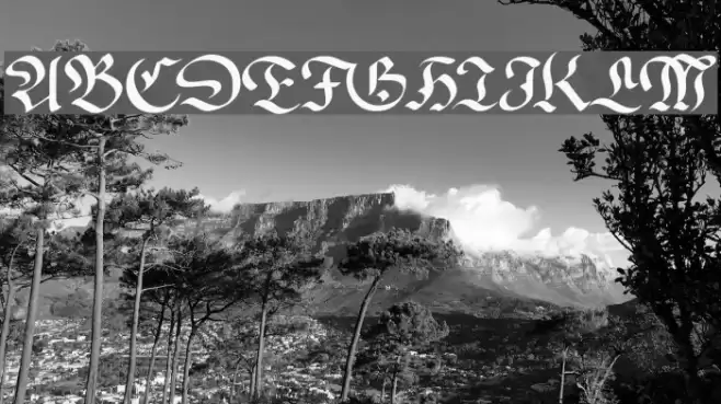 Faustus Normal خط examples