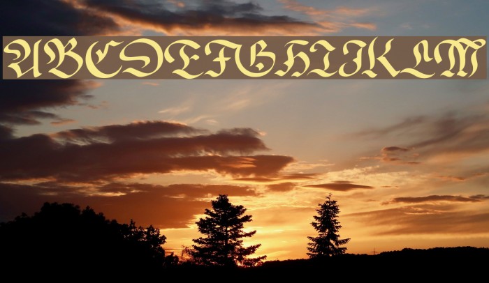 Faustus Normal Font examples