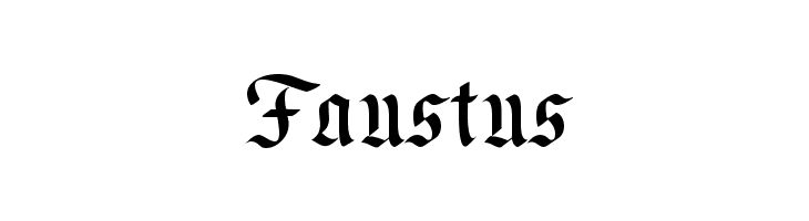 Faustus Font