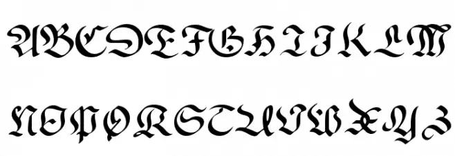 Faustus 字体 大写