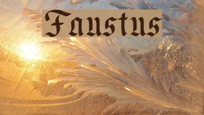 Faustus Example 2