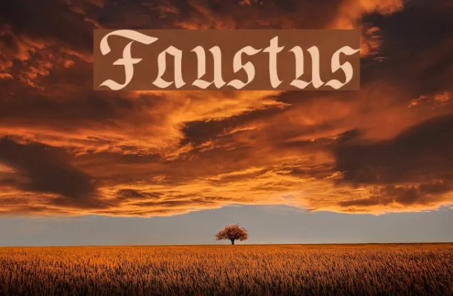 Faustus Example 3