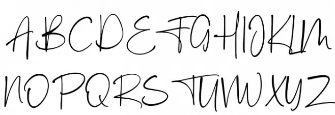 Fautisma Schriftart Groß