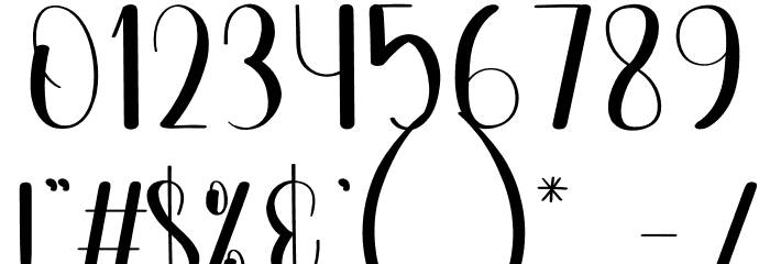 Favorable Font OTHER CHARS